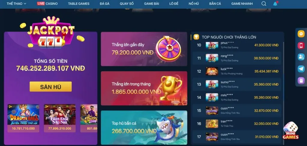 Khuyến Mãi Nổ Hũ son789